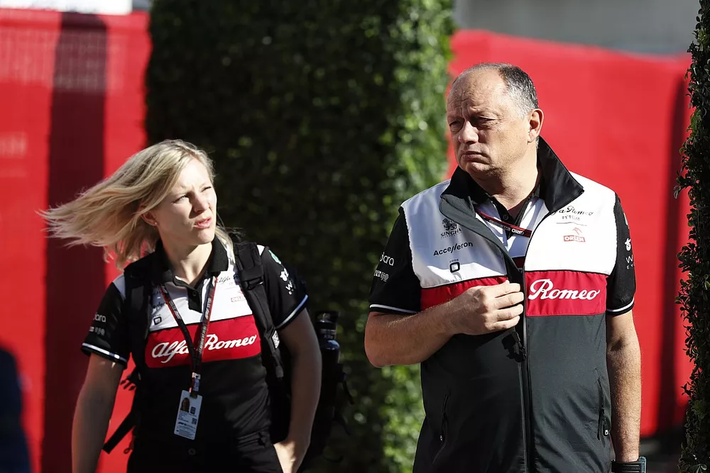 Frederic Vasseur, Team Principal, Alfa Romeo Racing 