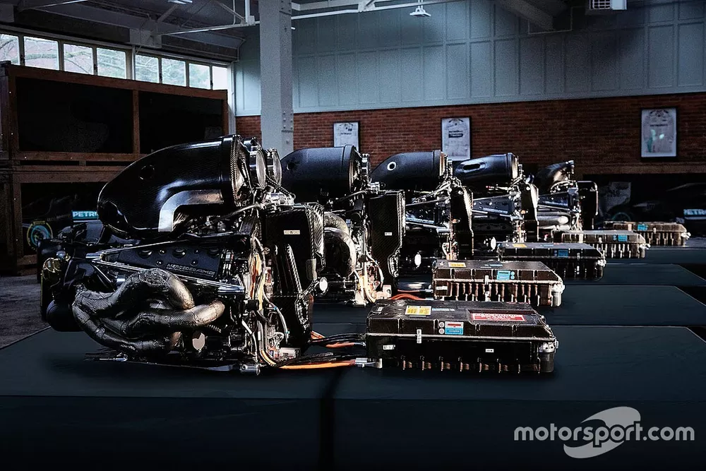 F&aacute;brica de motores de Mercedes en Brixworth