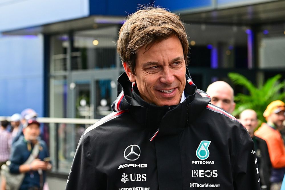 Toto Wolff, jefe de equipo y CEO, Mercedes-AMG