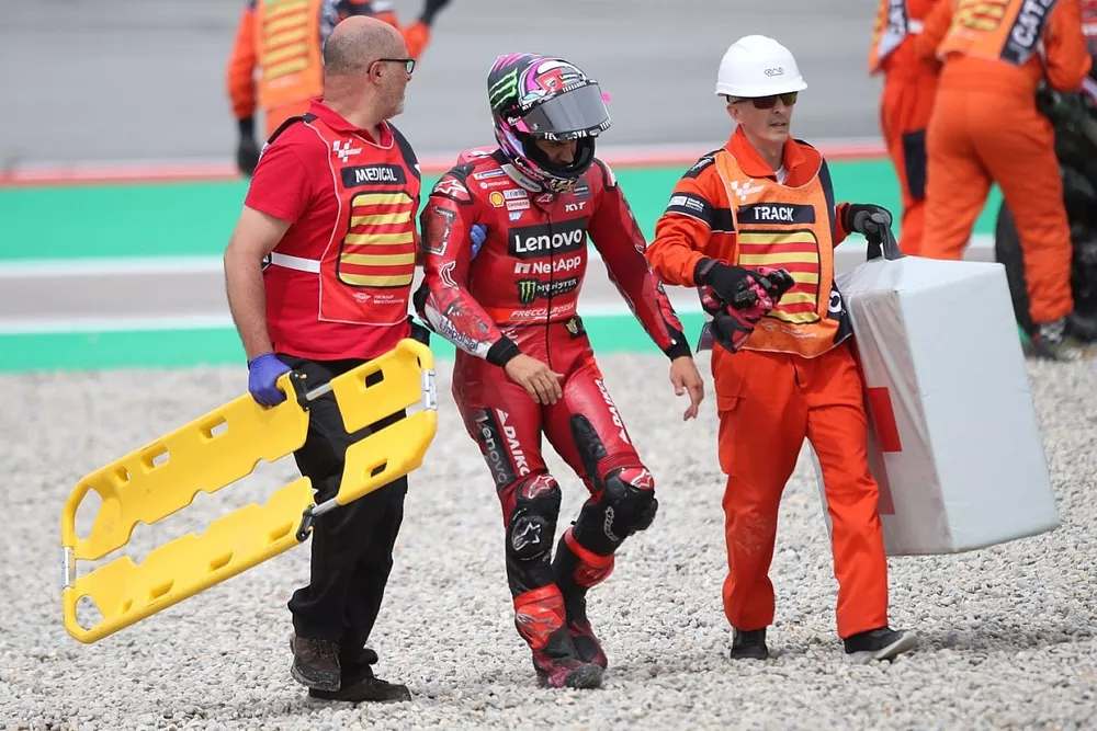 Ca&iacute;da de Enea Bastianini, Ducati Team