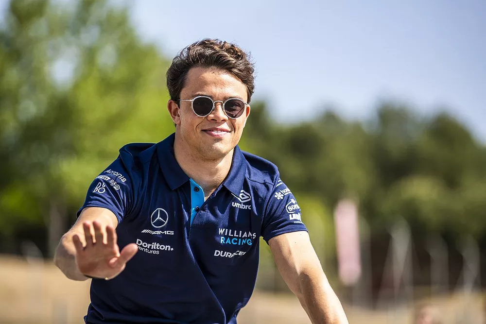 Nyck de Vries, Pilota di riserva e Test Driver, Mercedes AMG si prepara con la Williams