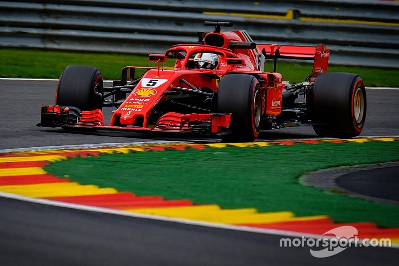 Belçika GP 3. antrenman: Vettel lider, Vandoorne/Bottas temas yaşadı