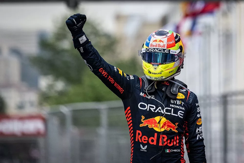 Sergio Perez, Red Bull Racing, vainqueur