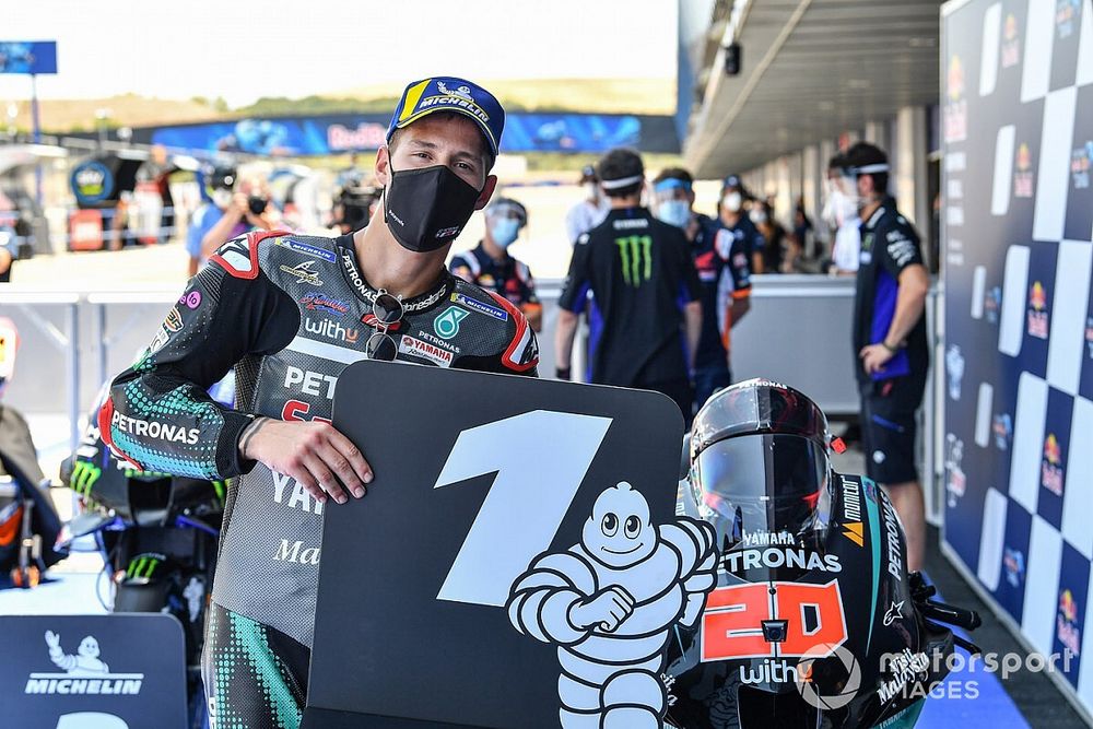 Polesitter Fabio Quartararo, Petronas Yamaha SRT