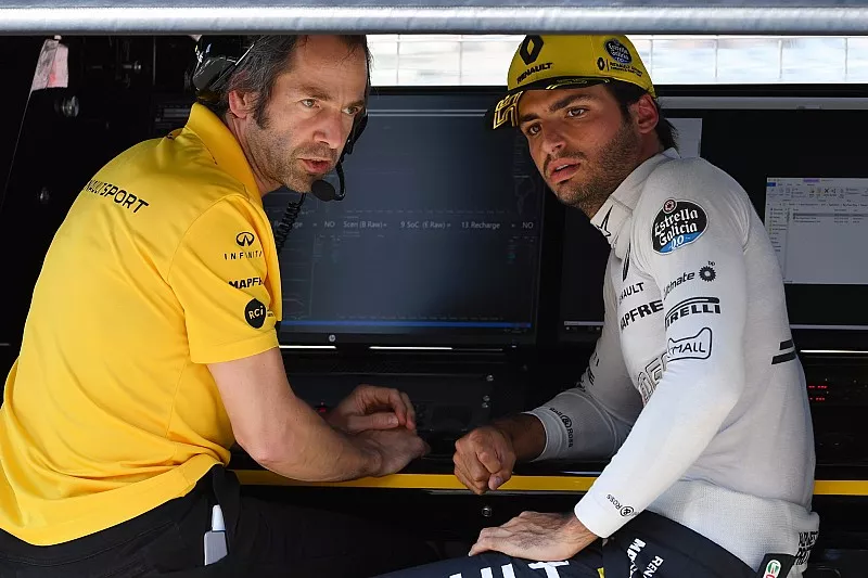 Paul Monaghan, Renault Sport F1 Team en Carlos Sainz Jr., Renault Sport F1 Team
