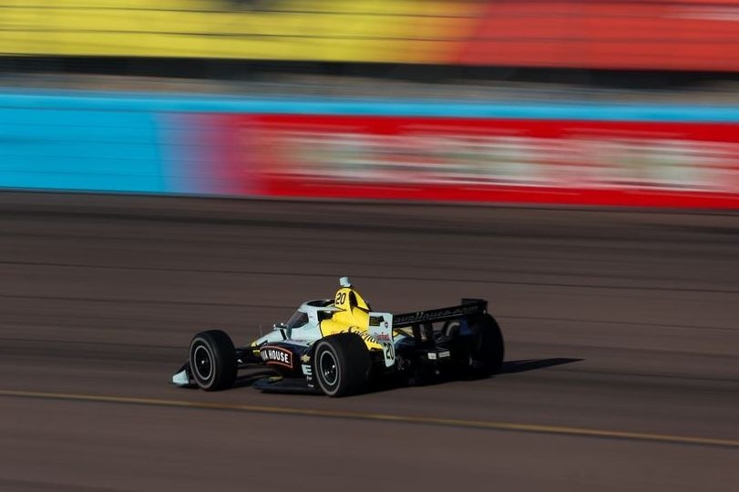 Alexander Rossi leads last session of Unser IndyCar Open Test