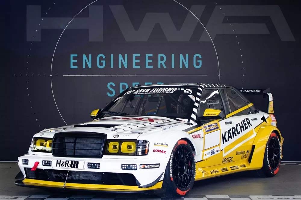 NLS | La HWA EVO.R con una nuova livrea per la 24h del Nürburgring