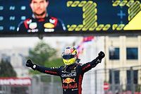 Victoria de Checo Pérez en Bakú tras duelo con Verstappen