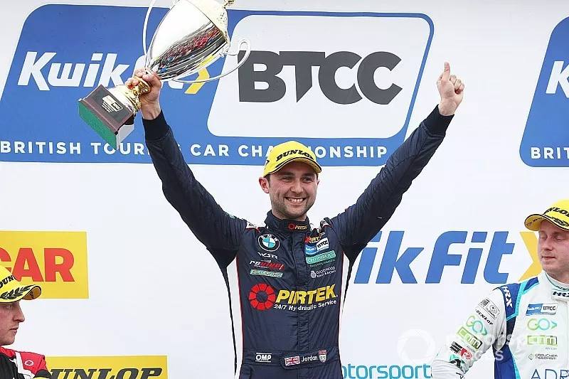 Podium race 2 winner: Andrew Jordan, WSR BMW
