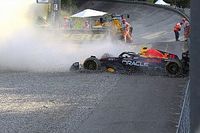 V&iacute;deo: accidente de Checo P&eacute;rez en la Parab&oacute;lica de Monza