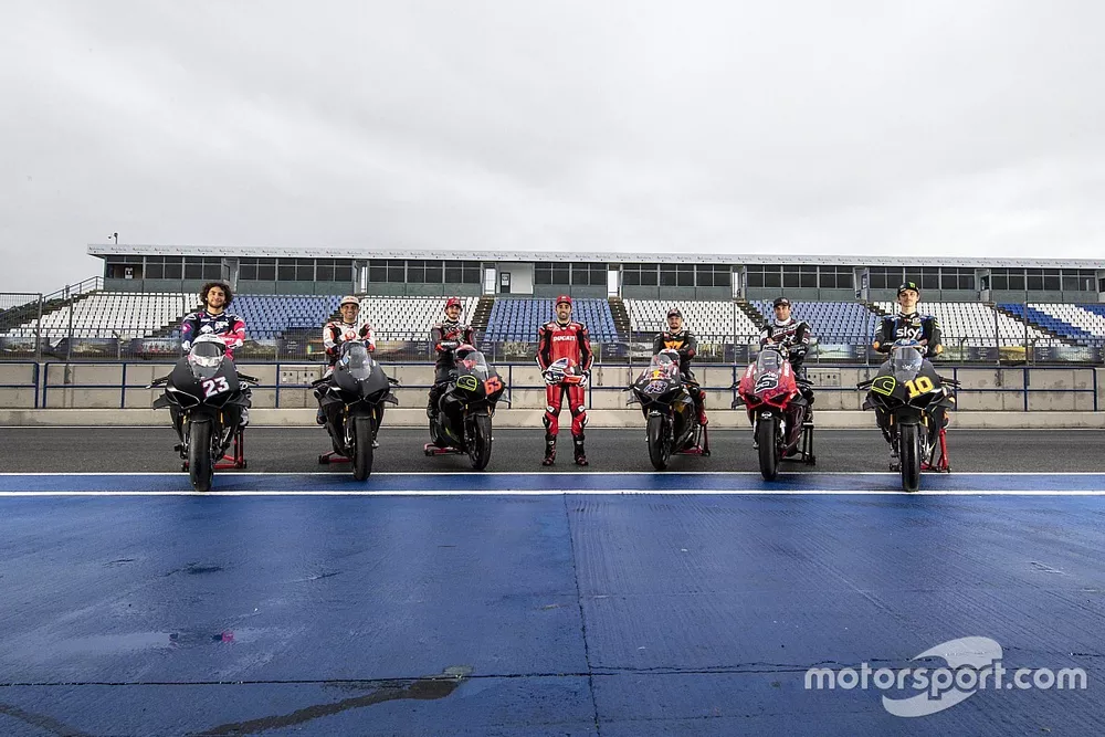 Tito Rabat, Barni Racing Team, Jorge Martin, Pramac Racing, Francesco Bagnaia, Ducati Team, Tito Rabat, Barni Racing Team, Jack Miller, Ducati Team, Johann Zarco, Pramac Racing, Luca Marini, Esponsorama Racing, Michele Pirro, Ducati Team