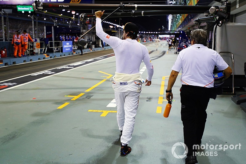 Alonso, 11º en la parrilla de Singapur: