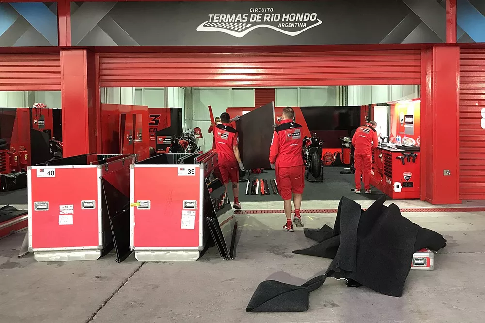 Le garage Ducati