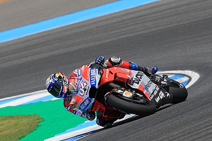 Thailand MotoGP: Dovizioso tops FP2, Lorenzo suffers huge shunt