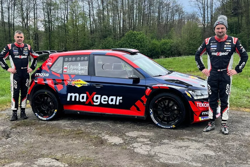 Łukasz Byśkiniewicz, Daniel Siatkowski, Skoda Fabia Rally2 evo