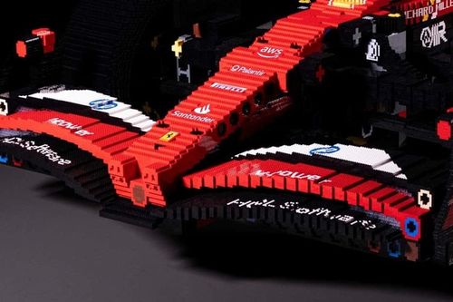 F1+Lego: nunca hab&iacute;as visto un Ferrari as&iacute;