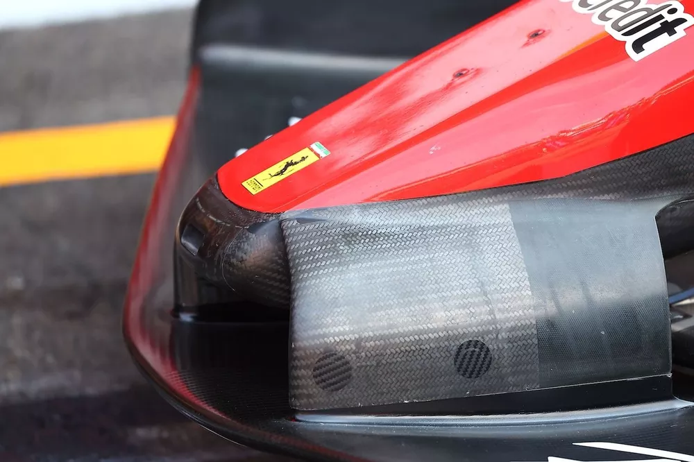 Dettaglio tecnico Ferrari SF-26