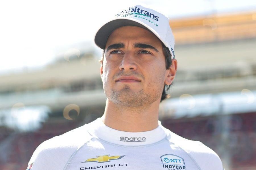 Caio Collet no GP de Phoenix na Indy.