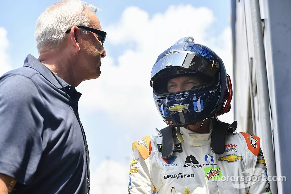 Dale Jarrett, Dale Earnhardt Jr., Hendrick Motorsports Chevrolet