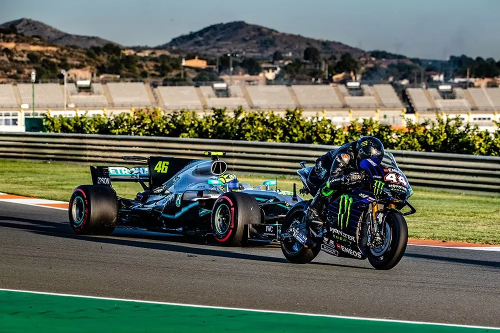 Lewis Hamilton, Valentino Rossi