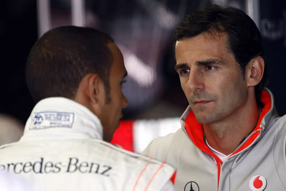 Lewis Hamilton, McLaren et Pedro de la Rosa, McLaren