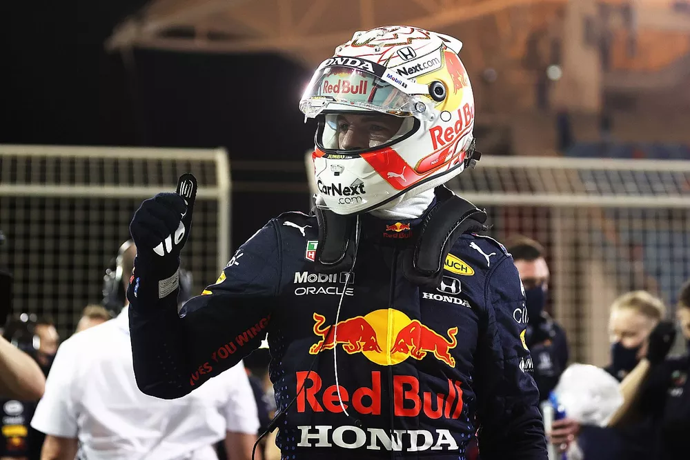 Polesitter Max Verstappen, Red Bull Racing 