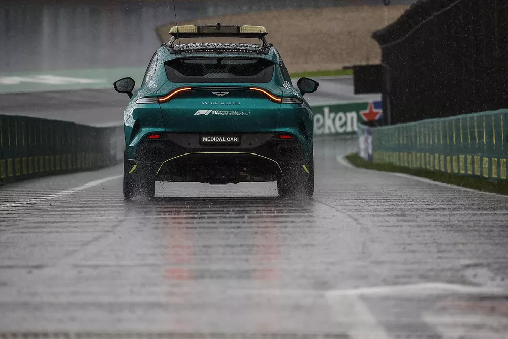 El Aston Martin coche m&eacute;dico de la F1