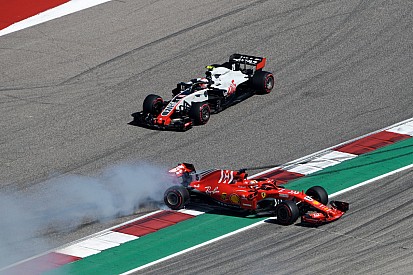 Vettel cree que una cuestión "técnica" es la causa de sus trompos