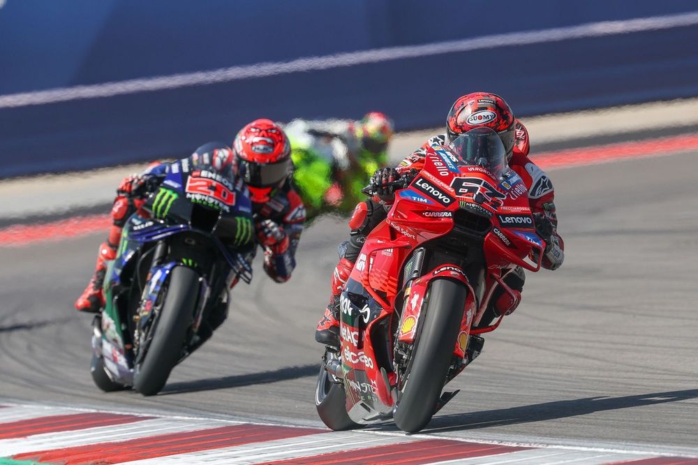 Francesco Bagnaia, Ducati Team, Fabio Quartararo, Yamaha Factory Racing