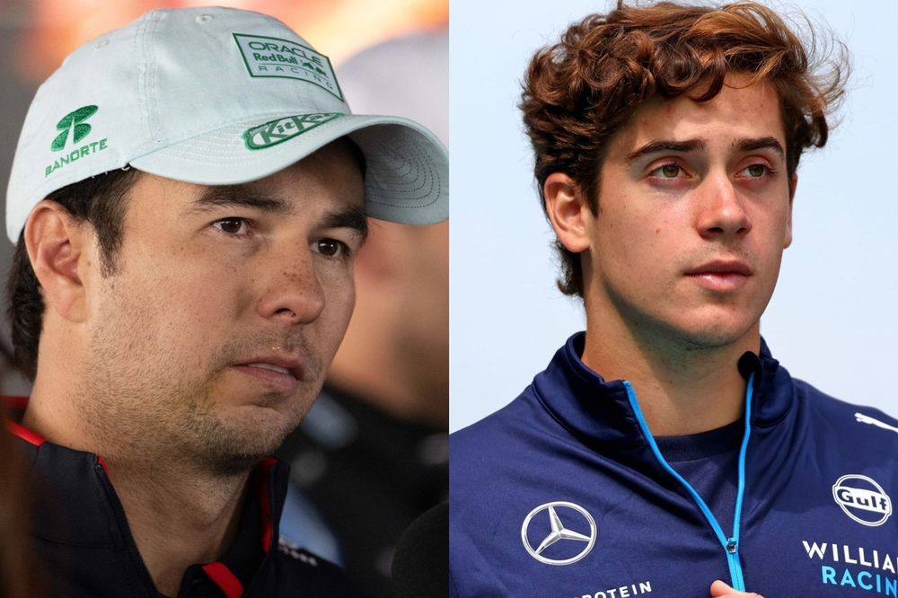 Sergio Pérez y Franco Colapinto 