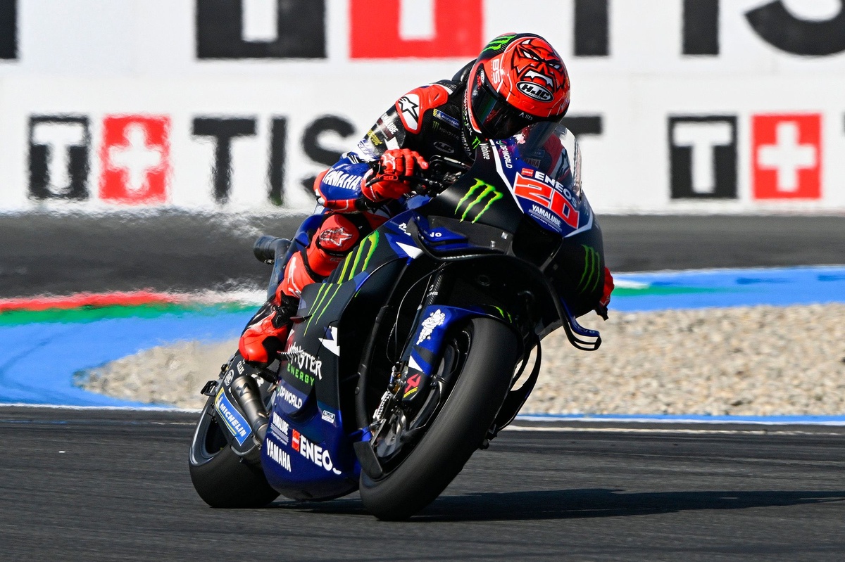 MotoGP | Quartararo allo stremo ad Assen: "Ho sofferto della sindrome compartimentale"