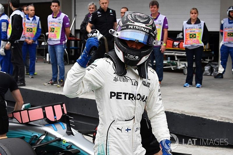 Polesitter Valtteri Bottas, Mercedes-Benz F1 W08