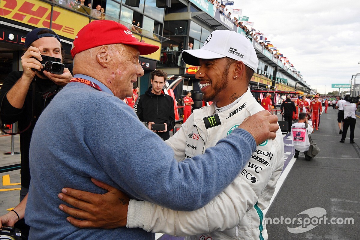 Hamilton diz que não sabe se Lauda volta ao paddock ainda em 2018