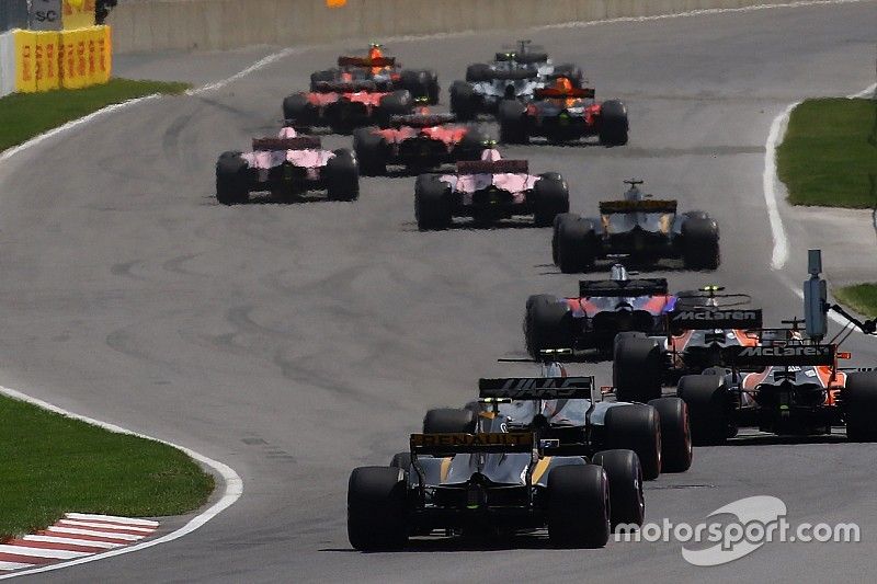 The start of the race