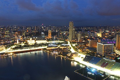 Rondje Marina Bay Circuit in Singapore twee meter ingekort