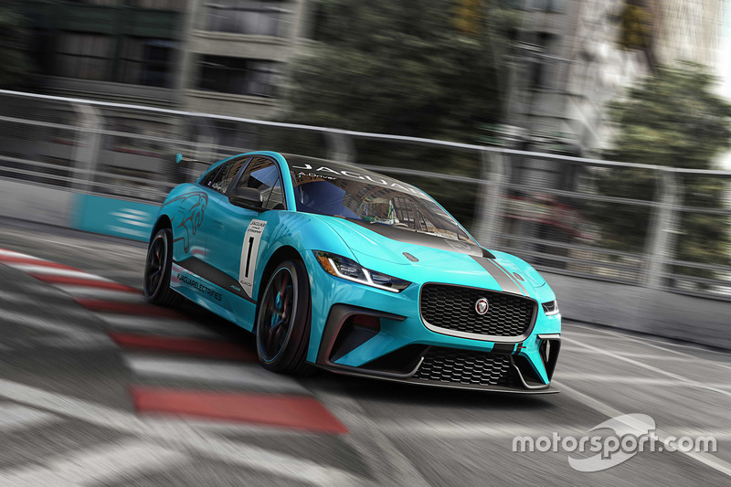 Jaguar I-PACE eTROPHY car