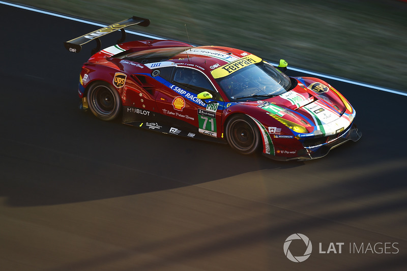 #71 AF Corse Ferrari 488 GTE: Davide Rigon, Sam Bird, Miguel Molina