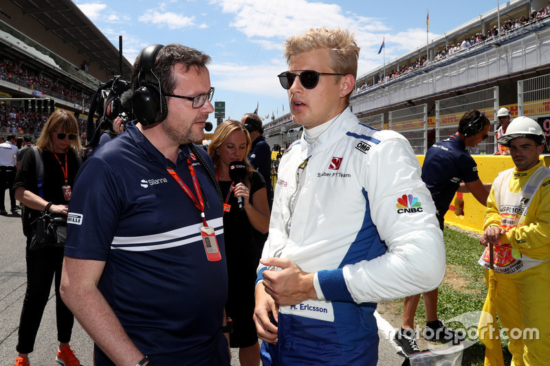 Marcus Ericsson, Sauber, Julien Simon-Chautemps