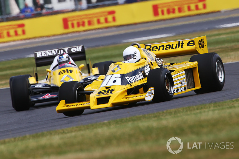 Renault Sport F1 Team F1 Histórico, René Arnoux y Franck Montagny