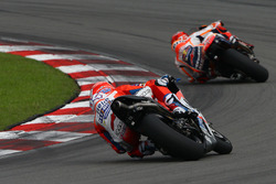 Marc Marquez, Repsol Honda Team; Andrea Dovizioso, Ducati Team