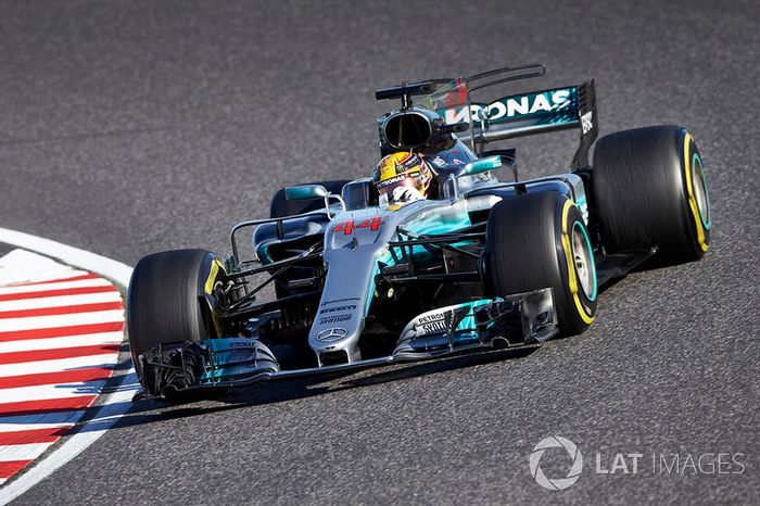  Lewis Hamilton, Mercedes AMG F1 W08