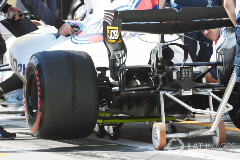 L'arrière de la Williams FW40