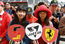 Sebastian Vettel, Ferrari fans