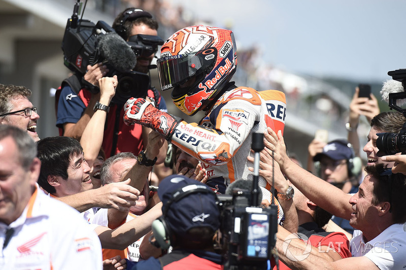 Il vincitore della gara Marc Marquez, Repsol Honda Team