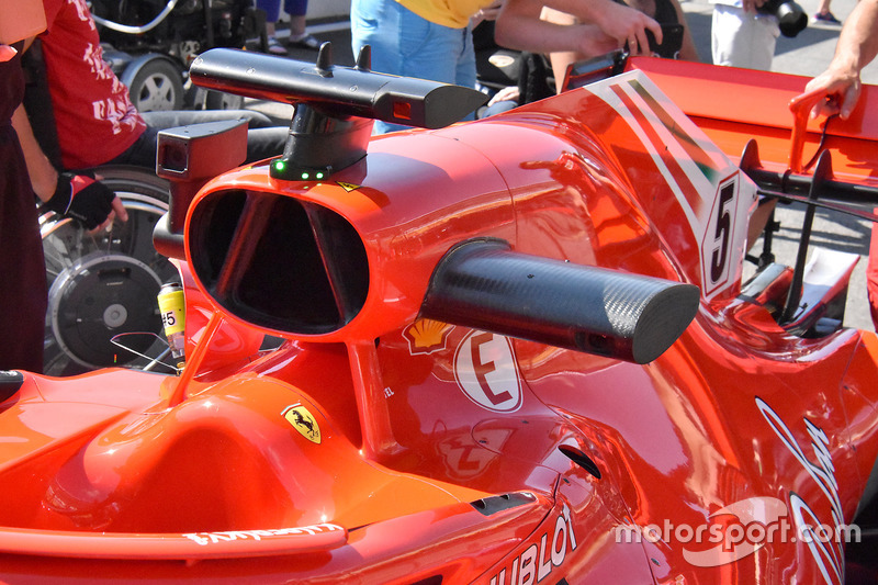 Ferrari SF71H airbox