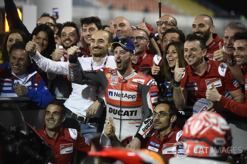 Winner Andrea Dovizioso, Ducati Team