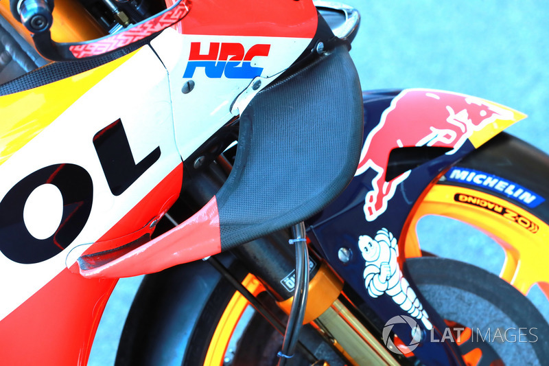 Sayap depan motor Marc Marquez, Repsol Honda Team