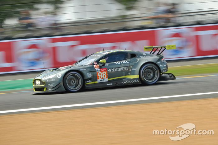 #98 Aston Martin Racing Aston Martin Vantage: Paul Dalla Lana, Pedro Lamy, Mathias Lauda