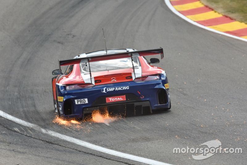 #35 SMP Racing by AKKA ASP Mercedes-AMG GT3: Vitaly Petrov, Denis Bulatov, Michael Meadows