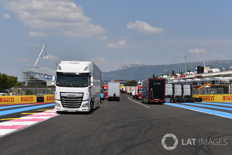 Dettaglio del circuito del Paul Ricard